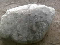 Plymouth Rock - only a small part of the orginal rock