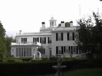 Mayflower Society House Museum - entrance is at rear of house